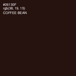 #26130F - Coffee Bean Color Image